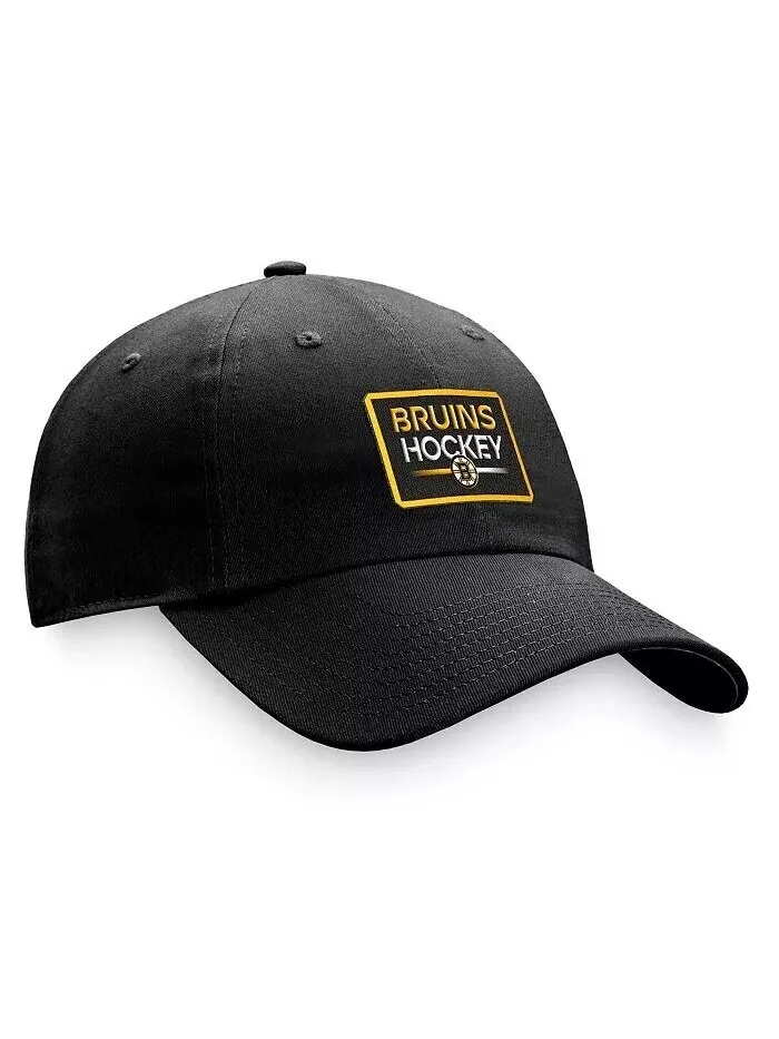 Черная женская регулируемая кепка Boston Bruins Authentic Pro Rink Fanatics — изображение 3 из 4, черный