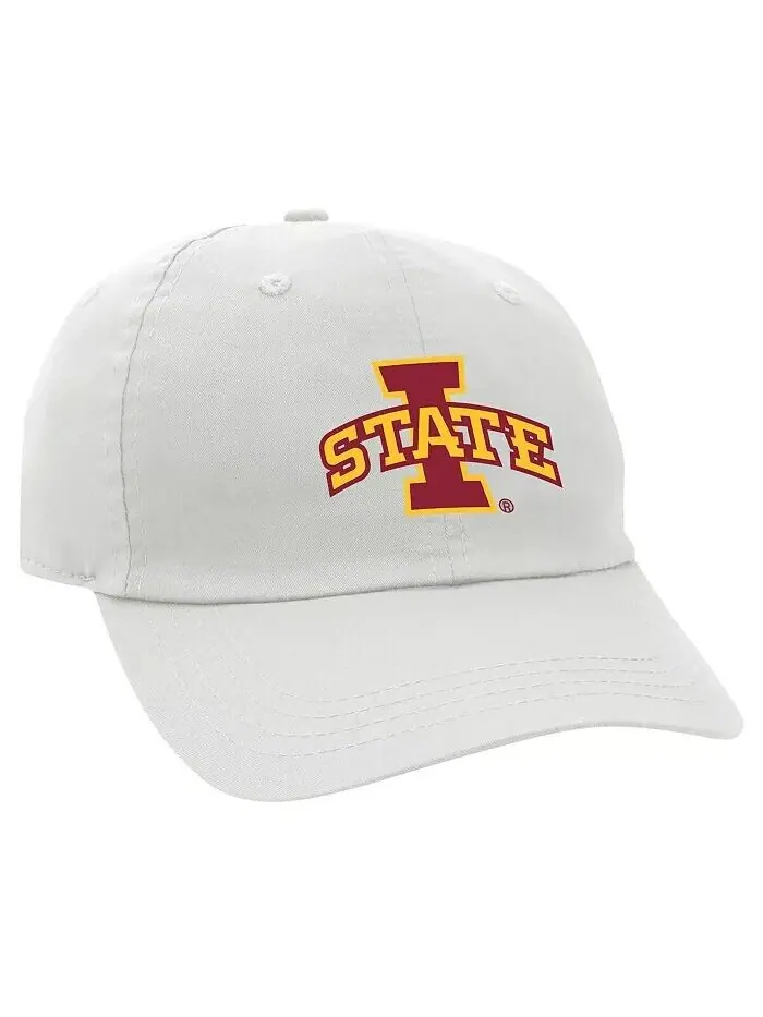 Мужская регулируемая шляпа натурального цвета Iowa State Cyclones цвета каштанового ореха Ahead — изображение 2 из 4