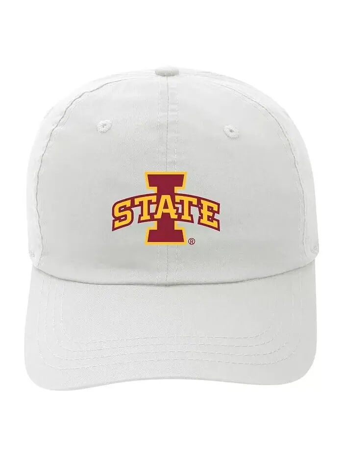 Мужская регулируемая шляпа натурального цвета Iowa State Cyclones цвета каштанового ореха Ahead — изображение 4 из 4