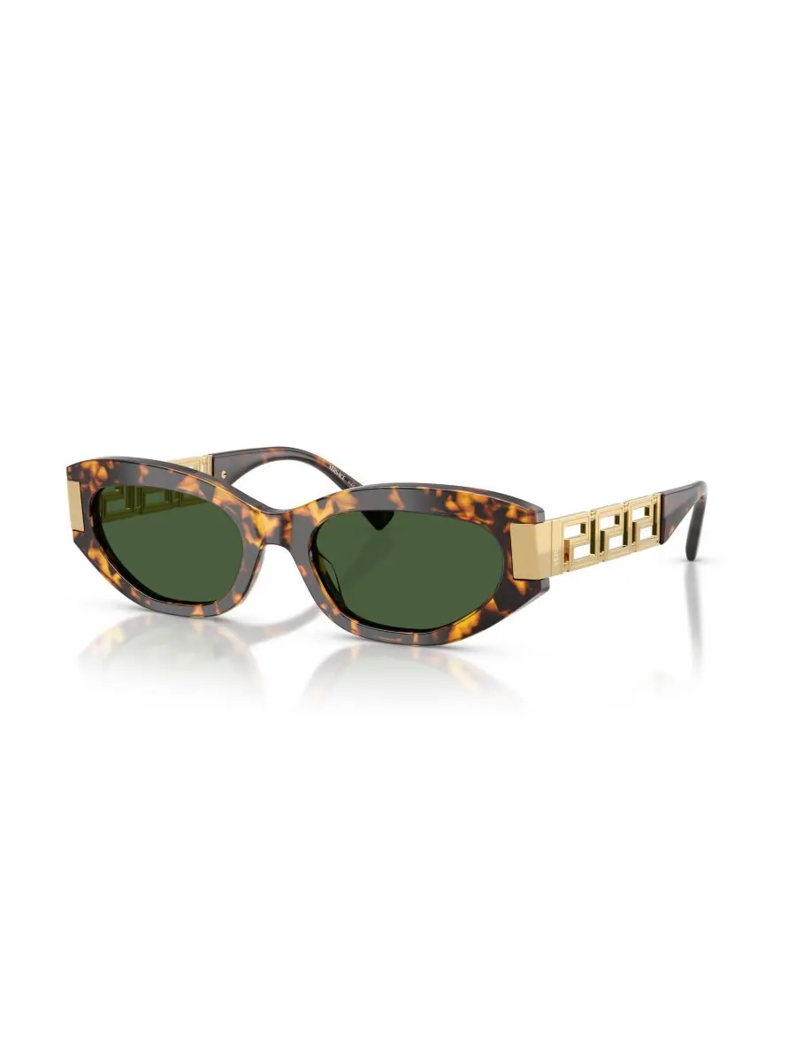Женские солнцезащитные очки кошачий глаз, VE4501 Versace — изображение 1 из 5, коричневый