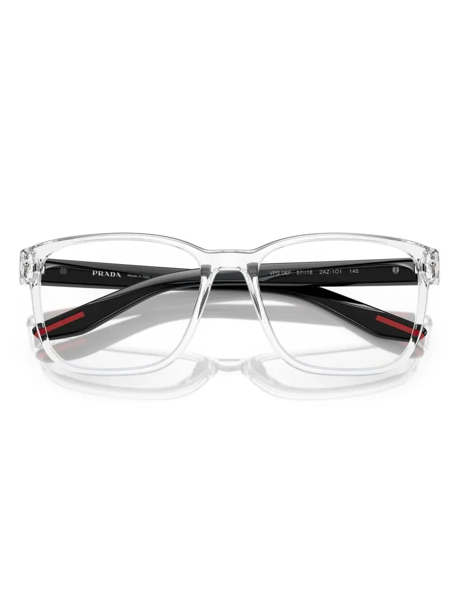 Мужские обычные очки, PS 06PV PRADA LINEA ROSSA — изображение 4 из 6, прозрачный
