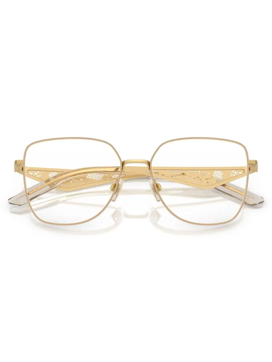 Женские квадратные очки Dolce Gabbana, DG1358 Dolce&Gabbana — изображение 5 из 6, золото