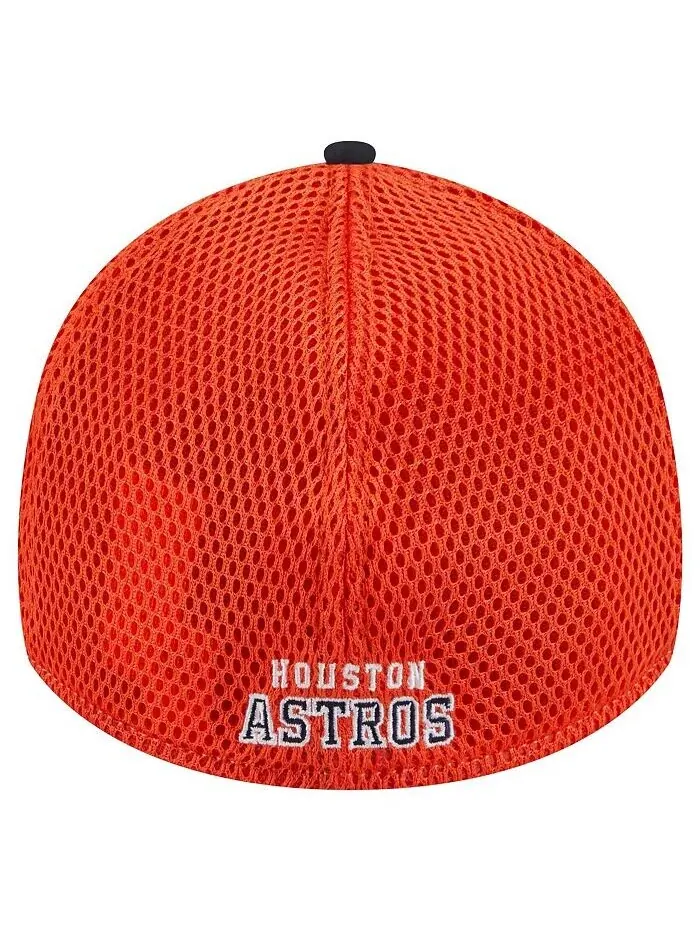 Мужская темно-синяя шляпа Houston Astros Neo 39THIRTY Flex Hat New Era — изображение 4 из 4, темно-синий