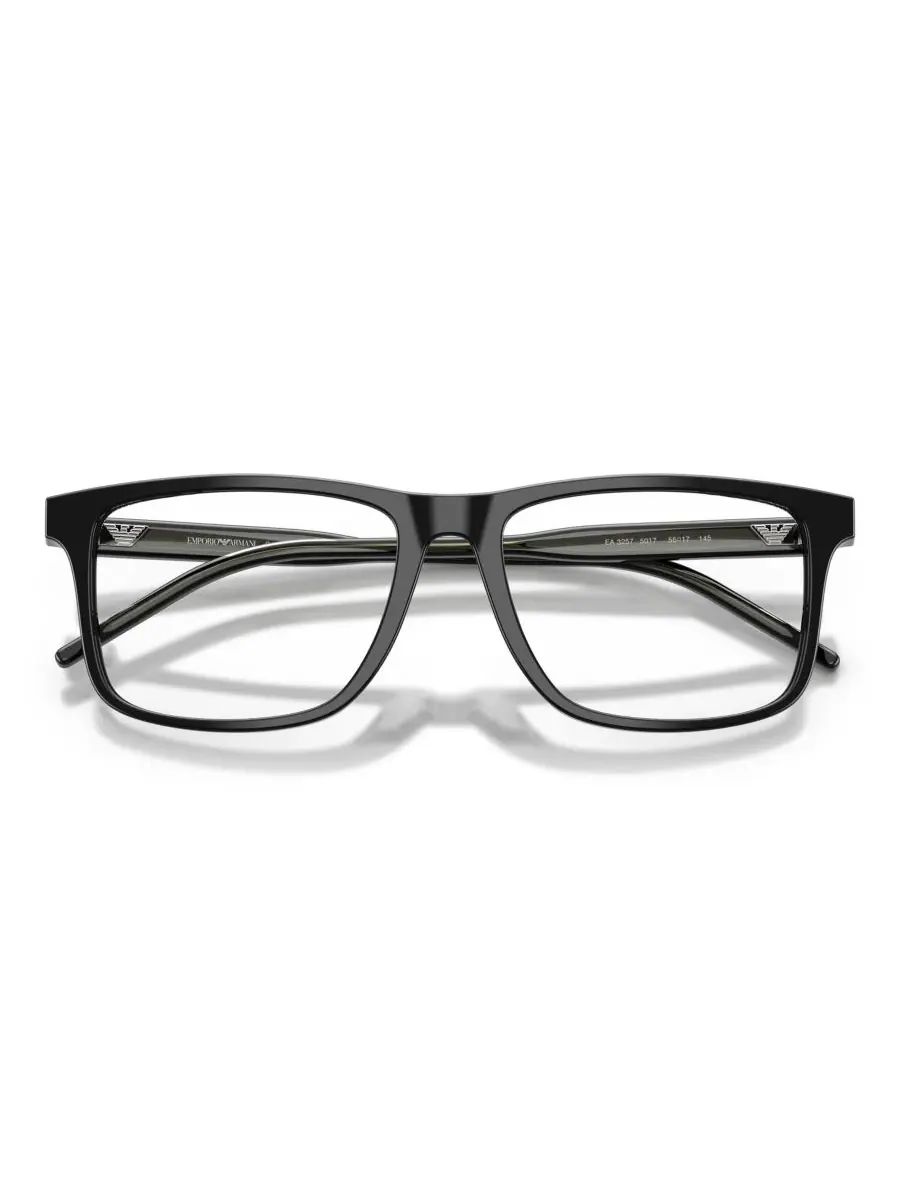 Мужские квадратные очки, EA3257 Emporio Armani — изображение 5 из 6, черный