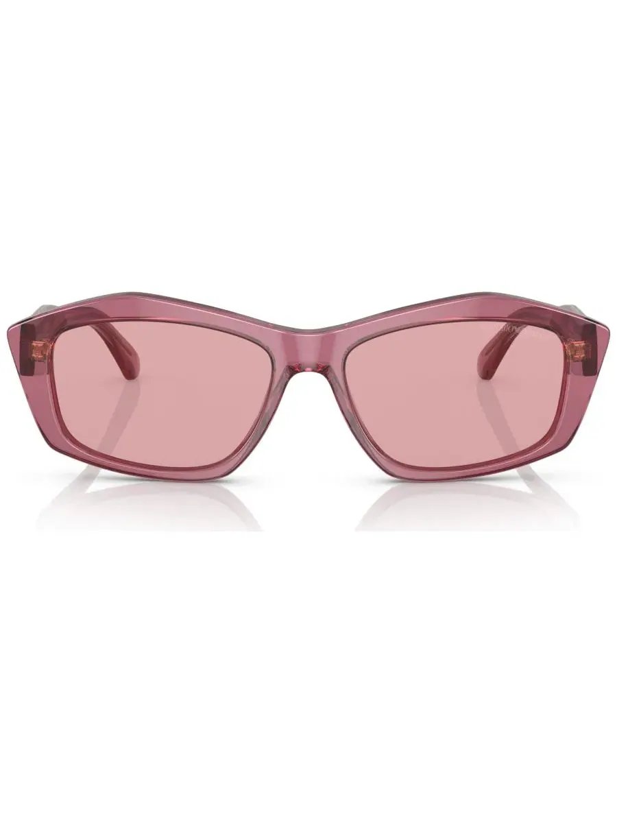 Солнцезащитные очки с линзами, EA4187F Emporio Armani — изображение 2 из 6, прозрачный розовый