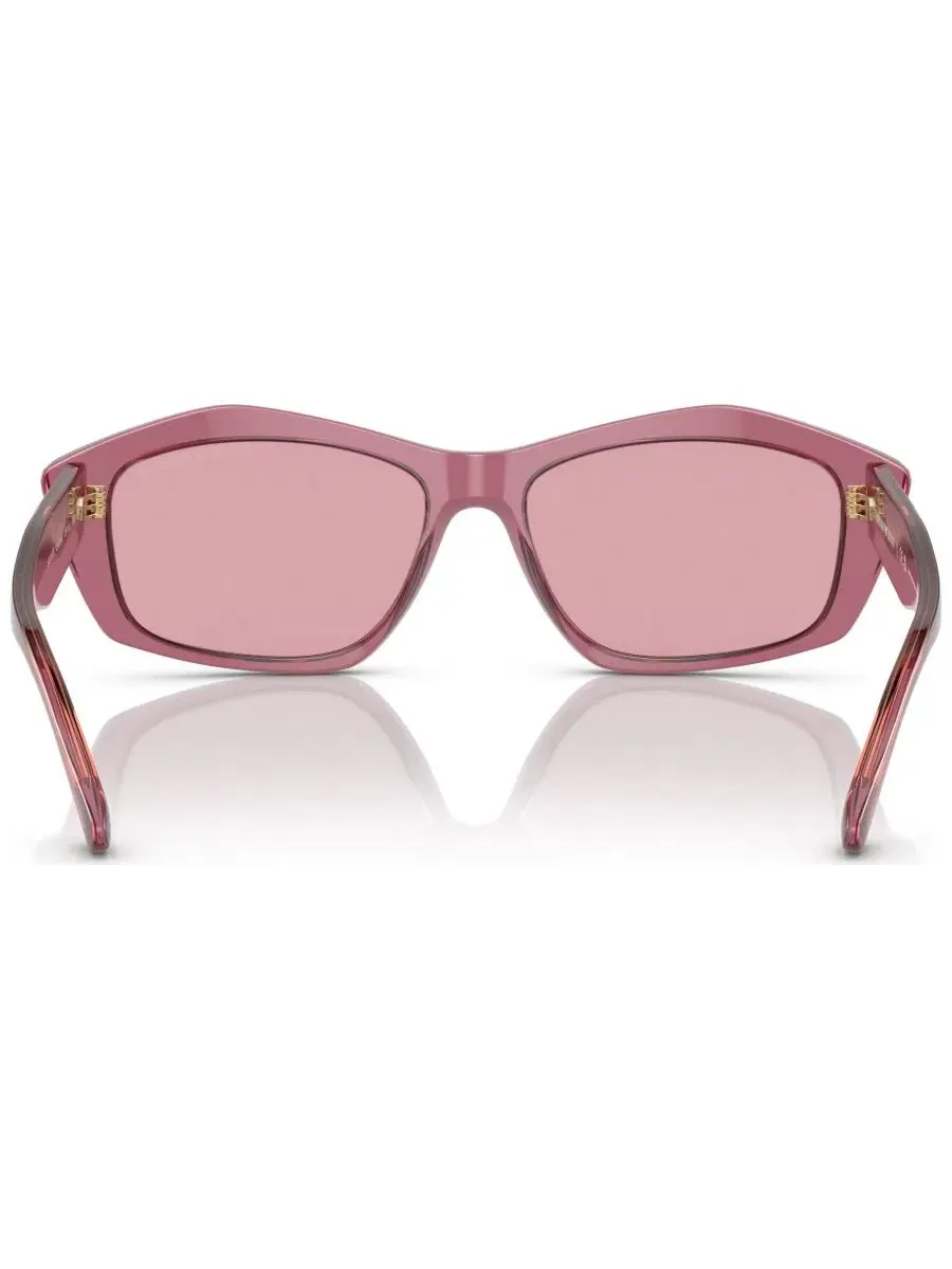Солнцезащитные очки с линзами, EA4187F Emporio Armani — изображение 3 из 6, прозрачный розовый