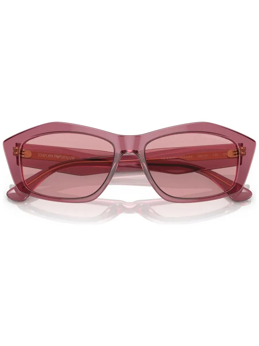 Солнцезащитные очки с линзами, EA4187F Emporio Armani — изображение 5 из 6, прозрачный розовый