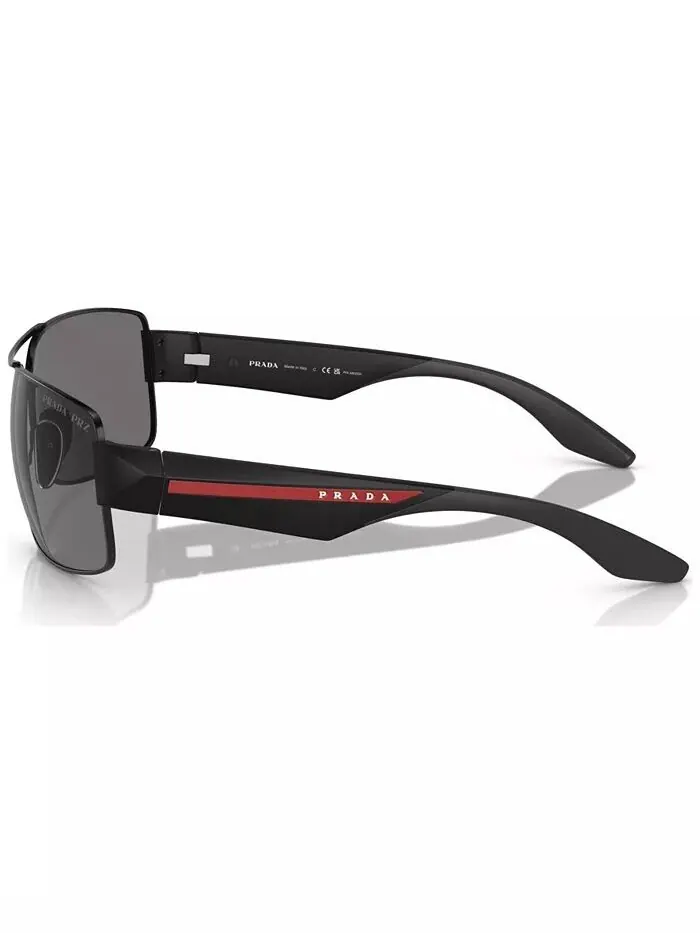 Мужские поляризованные солнцезащитные очки, PS 50ZS PRADA LINEA ROSSA — изображение 3 из 6, черный