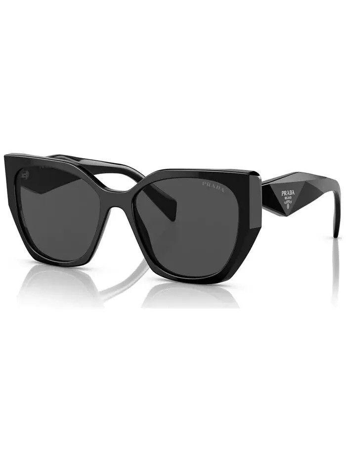 Круглые женские солнцезащитные очки с низкой перемычкой, PR 19ZS PRADA