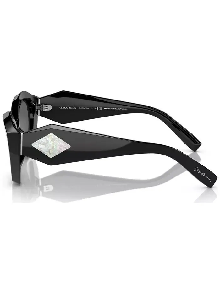 Женские солнцезащитные очки, AR8187U Giorgio Armani — изображение 3 из 7, черный