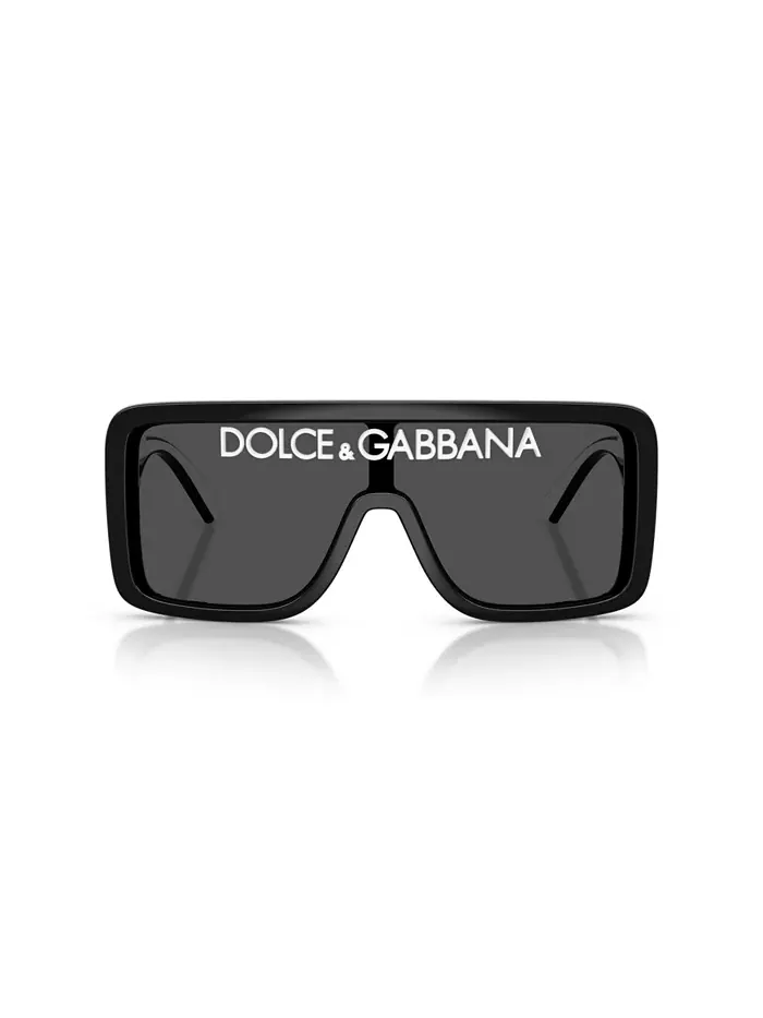 Унисекс прямоугольные солнцезащитные очки, DG6204 Dolce&Gabbana — изображение 2 из 5, черный