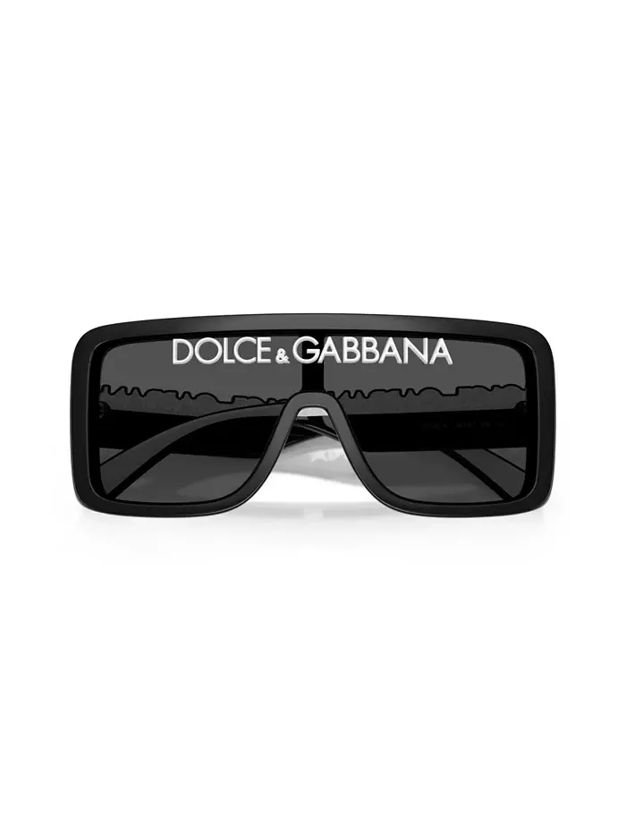 Унисекс прямоугольные солнцезащитные очки, DG6204 Dolce&Gabbana — изображение 5 из 5, черный