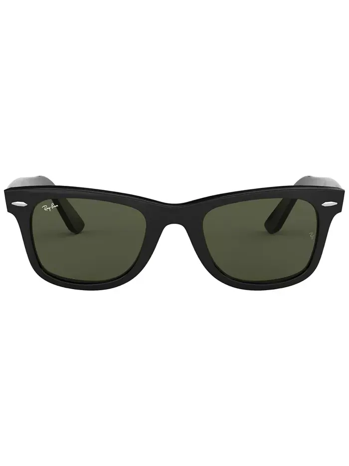 Унисекс солнцезащитные очки с низкой переносицей, RB2140F ORIGINAL WAYFARER CLASSIC 54 Ray-Ban — изображение 3 из 8, черный