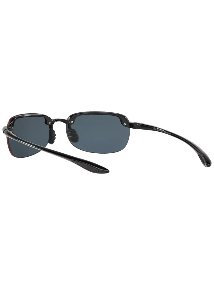 Унисекс поляризованные солнцезащитные очки, SANDY BEACH Maui Jim — изображение 6 из 10, черный серый
