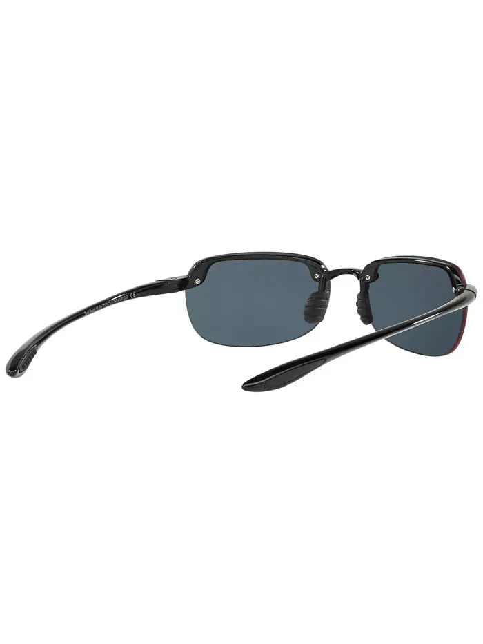 Унисекс поляризованные солнцезащитные очки, SANDY BEACH Maui Jim — изображение 8 из 10, черный серый