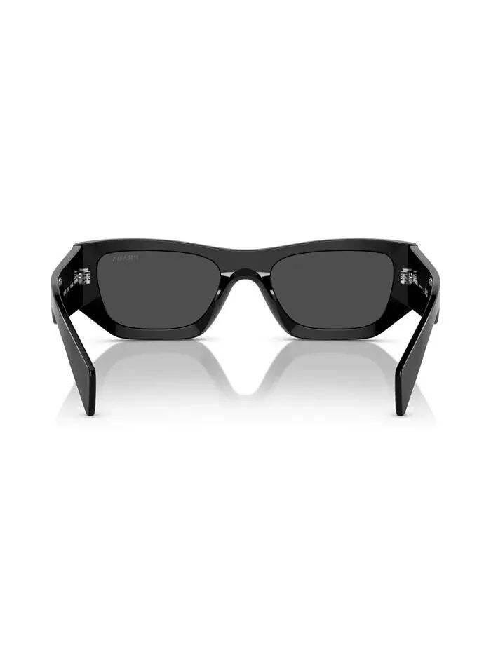 Прямоугольные солнцезащитные очки унисекс, PR A01S PRADA — изображение 2 из 5, черный