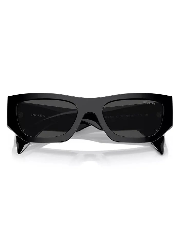 Прямоугольные солнцезащитные очки унисекс, PR A01S PRADA — изображение 5 из 5, черный