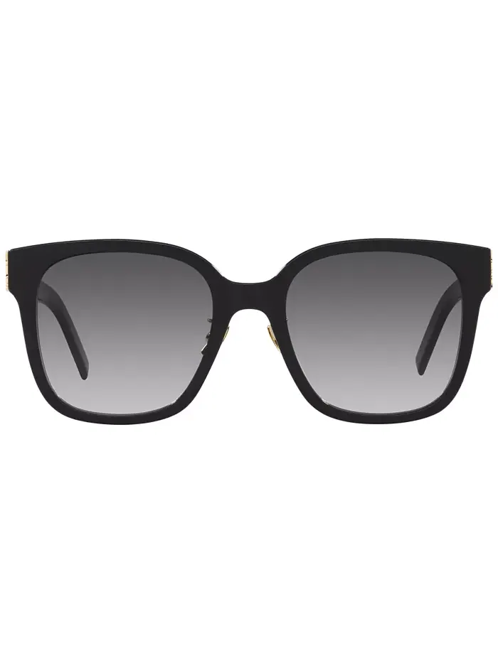 Женские градиентные солнцезащитные очки, SL M105 Saint Laurent — изображение 3 из 10, черный