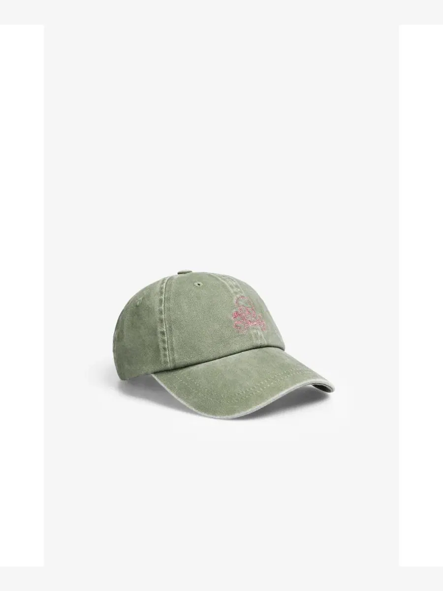 Кепка с принтом и люрексом Skull Cap Lurex Scalpers
