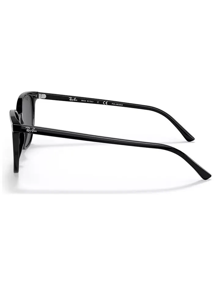Солнцезащитные очки Elliot 54 Polarized Low Bridge Fit Unisex Ray-Ban — изображение 4 из 10, черный