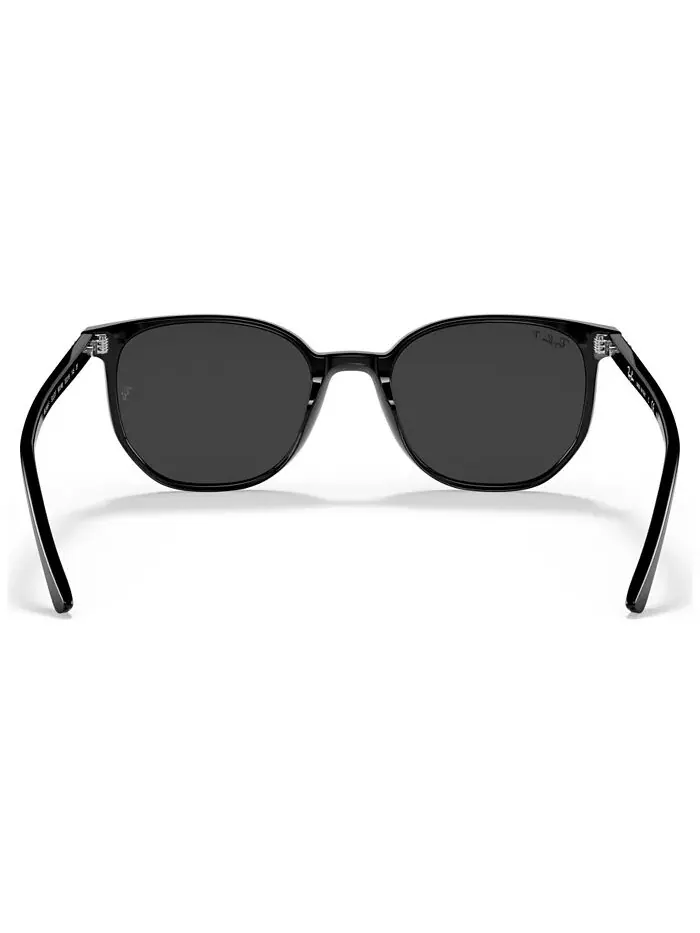 Солнцезащитные очки Elliot 54 Polarized Low Bridge Fit Unisex Ray-Ban — изображение 5 из 10, черный