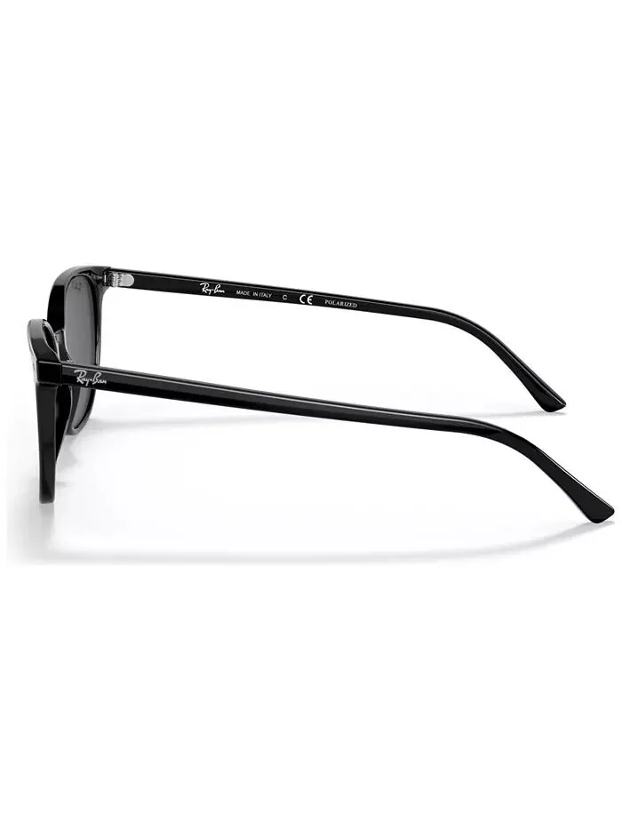 Солнцезащитные очки Elliot 54 Polarized Low Bridge Fit Unisex Ray-Ban — изображение 7 из 10, черный