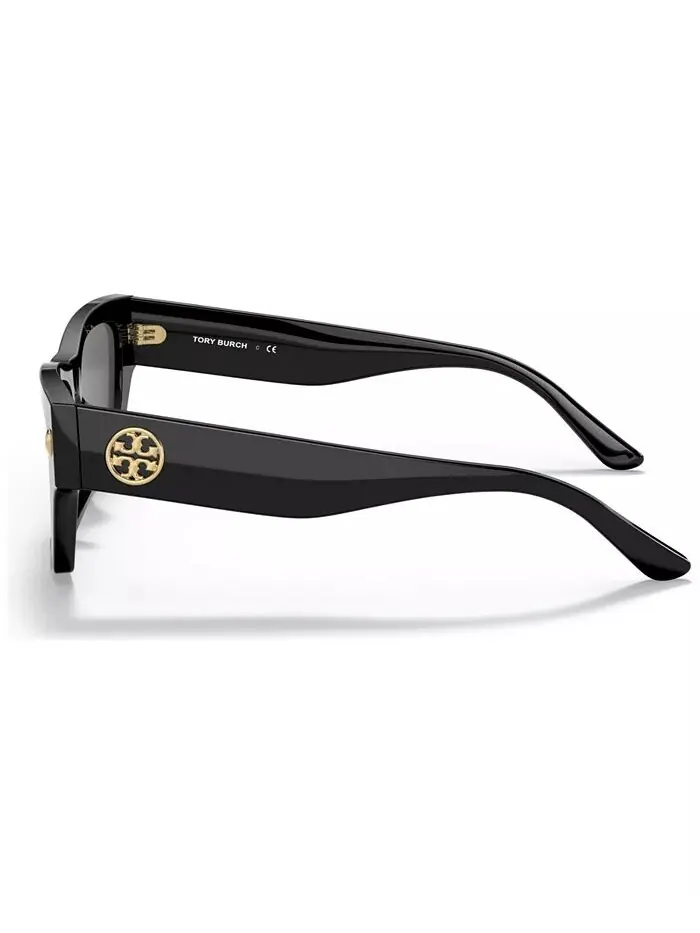 Женские солнцезащитные очки Tory Burch — изображение 3 из 6, черный