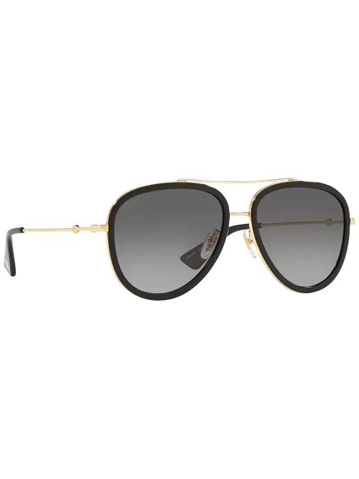 Женские поляризационные солнцезащитные очки, GG0062S Gucci — изображение 3 из 6, серый