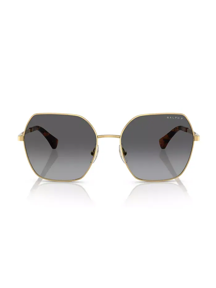 Женские поляризационные солнцезащитные очки RA4138 Ralph by Ralph Lauren — изображение 2 из 6, золотистый