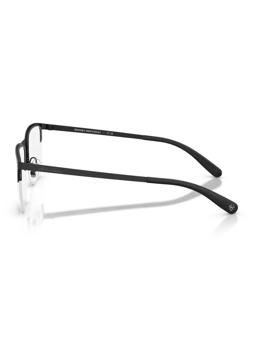 Мужские прямоугольные очки, BB1126 Brooks Brothers — изображение 3 из 5, черный