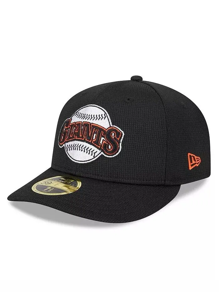 Мужская черная облегающая шляпа San Francisco Giants 2024 с низким профилем 59FIFTY New Era — изображение 1 из 4, черный