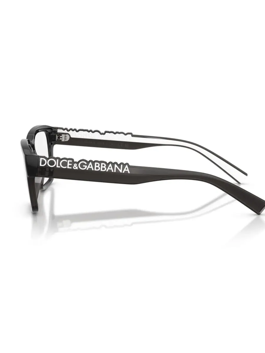 Квадратные очки унисекс Dolce Gabbana, DG5112 Dolce&Gabbana — изображение 4 из 5, прозрачный темный серый