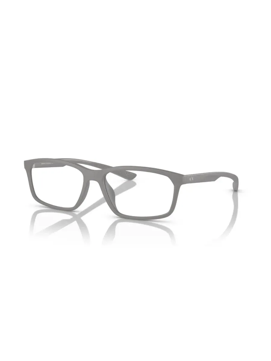 Мужские квадратные очки Armani Exchange, AX3108U A|X Armani Exchange — изображение 2 из 7, прозрачный