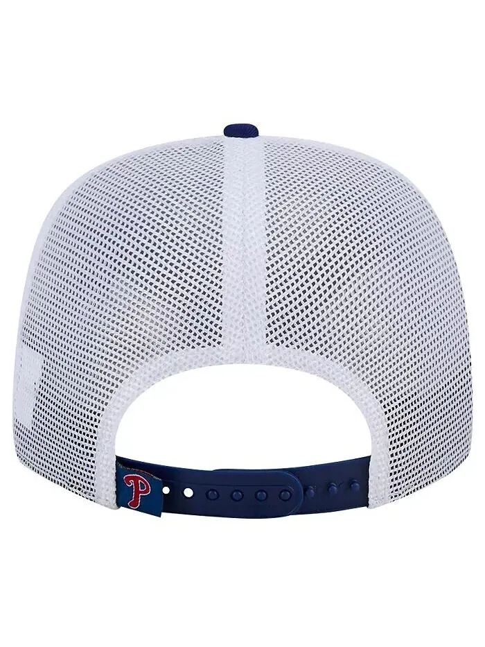 Мужская кепка Royal Philadelphia Phillies Phanatic 9SEVENTY Trucker Snapback New Era — изображение 3 из 4, королевский