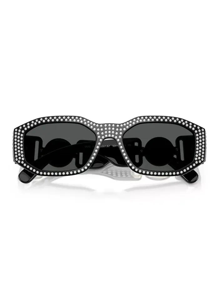 Мужские солнцезащитные очки, Biggie VE4361 Versace — изображение 5 из 6, черный