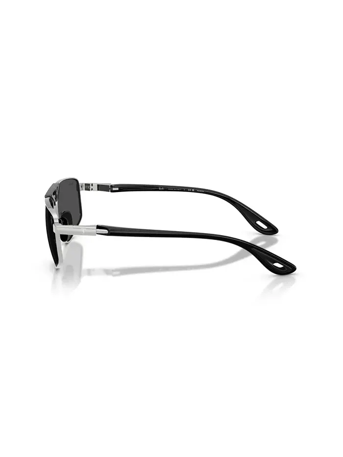 Унисекс поляризационные солнцезащитные очки, RB3776M Ray-Ban — изображение 3 из 6, серебряный