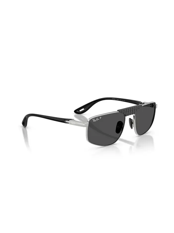 Унисекс поляризационные солнцезащитные очки, RB3776M Ray-Ban — изображение 6 из 6, серебряный