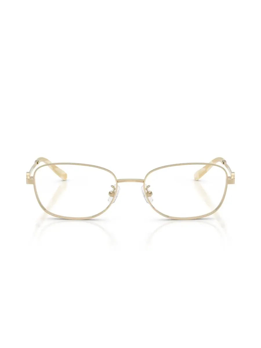 Женские прямоугольные очки, TY1098 Tory Burch — изображение 4 из 5, светлый золотистый