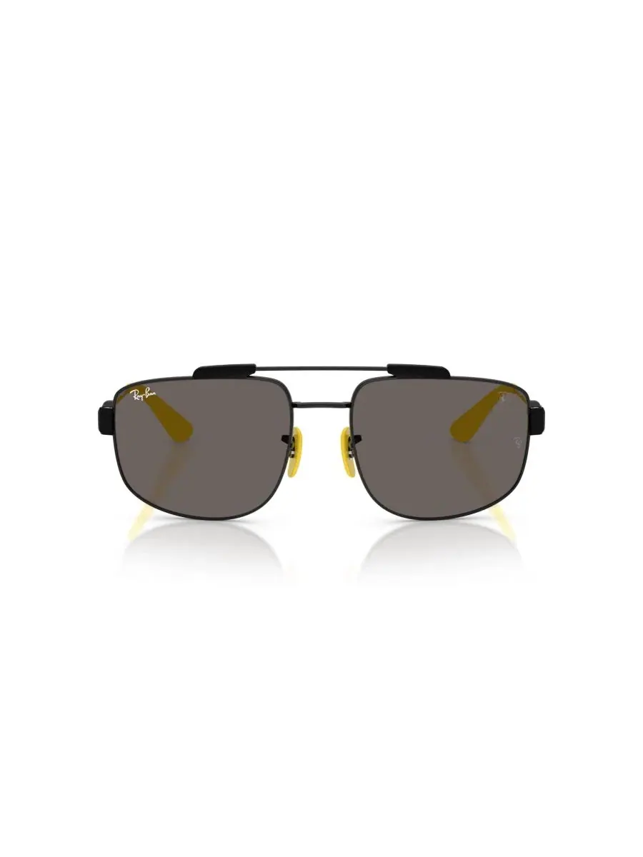 Солнцезащитные очки унисекс квадратной формы, RB3789M Ray-Ban — изображение 2 из 7, черный