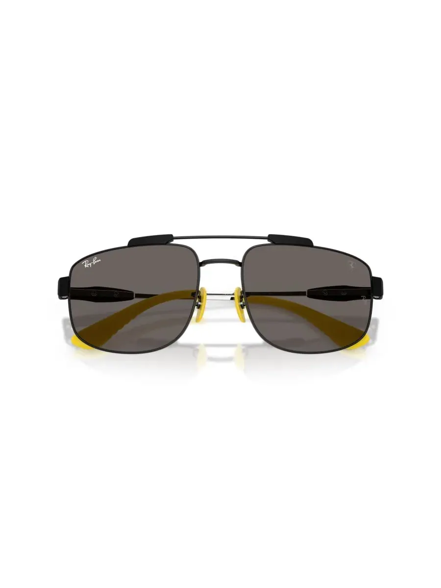 Солнцезащитные очки унисекс квадратной формы, RB3789M Ray-Ban — изображение 5 из 7, черный