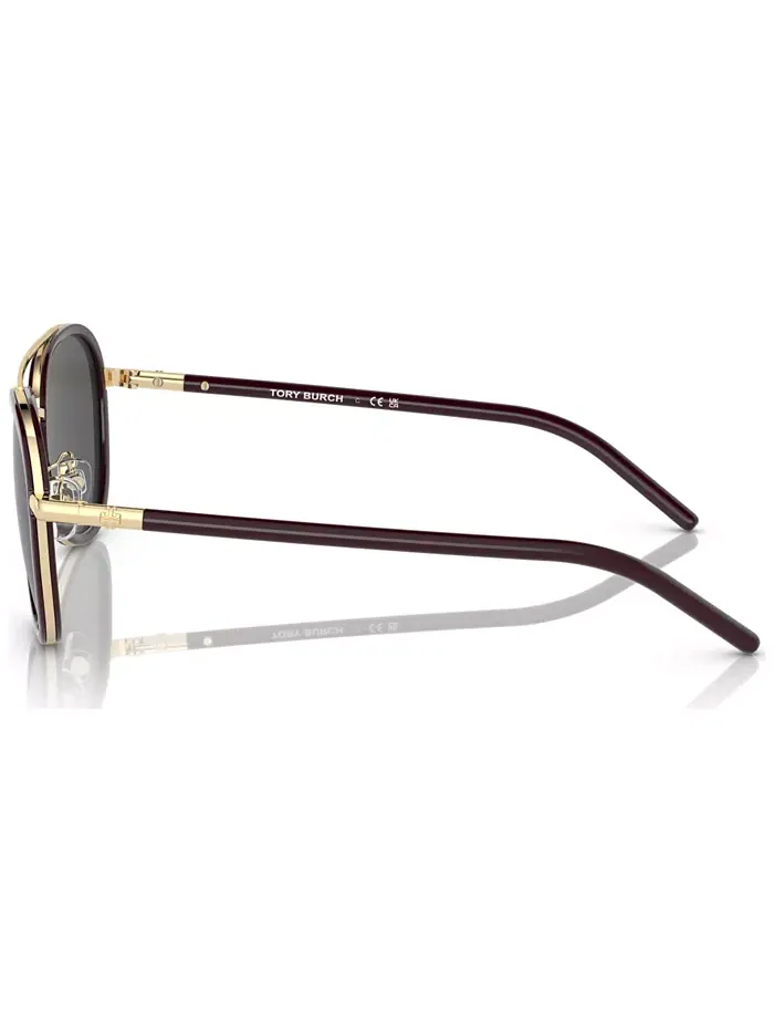 Женские солнцезащитные очки TY6089 Tory Burch — изображение 2 из 3, черный