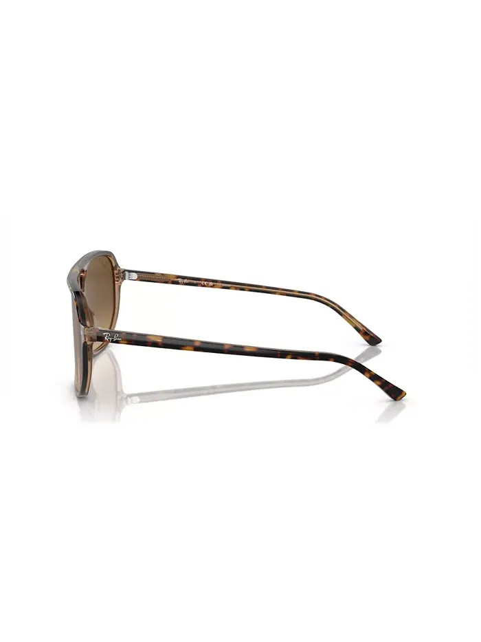 Унисекс солнцезащитные очки Bill One с поляризацией, градиентные RB2205 Ray-Ban — изображение 3 из 7, коричневый