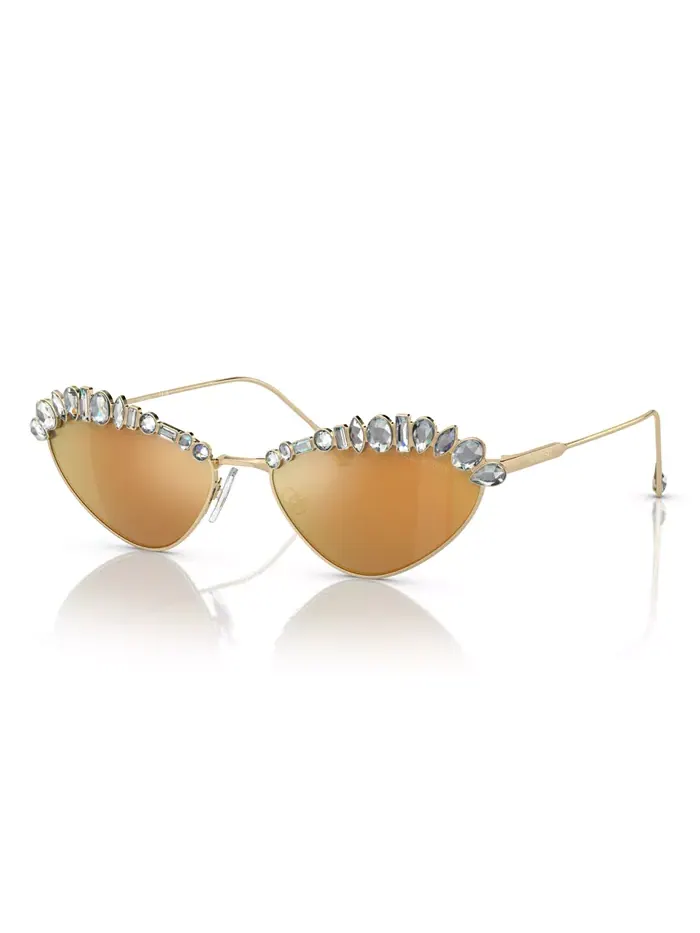 Женские солнцезащитные очки, Mirror SK7009 Swarovski