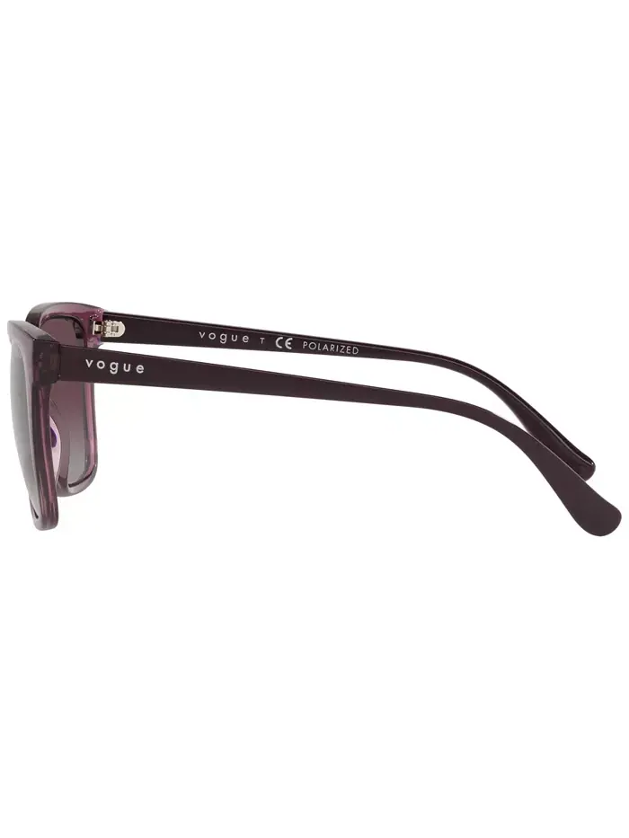 Женские поляризационные солнцезащитные очки, VO5426S Vogue Eyewear — изображение 2 из 4, прозрачный фиолетовый