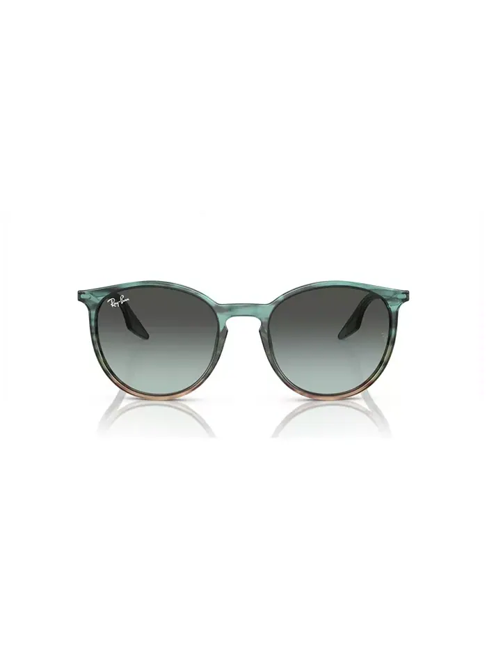 Унисекс солнцезащитные очки, градиентные RB2204 Ray-Ban — изображение 5 из 7, синий зеленый