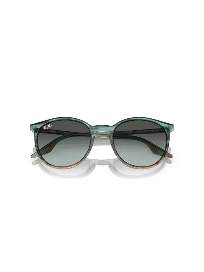 Унисекс солнцезащитные очки, градиентные RB2204 Ray-Ban — изображение 6 из 7, синий зеленый