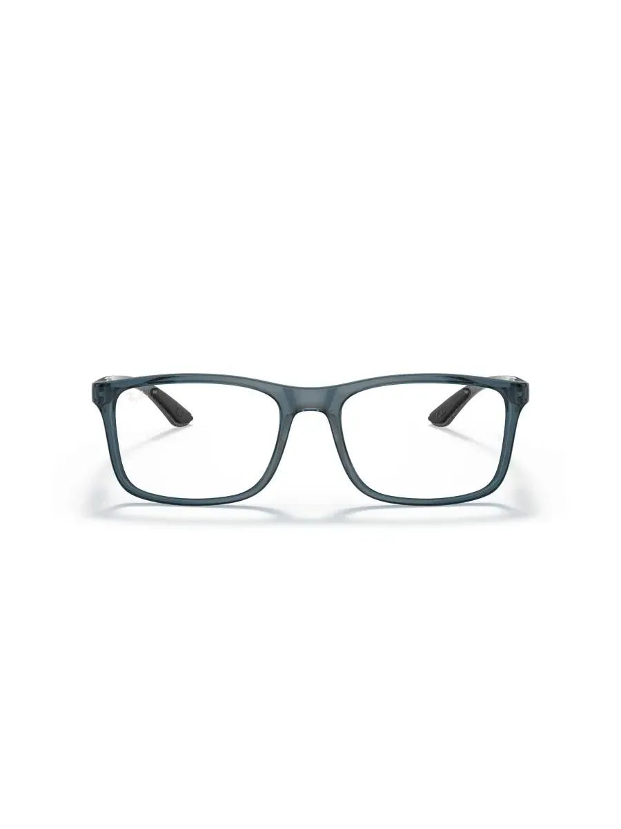 Очки унисекс прямоугольной формы, RB8908 Ray-Ban — изображение 2 из 5, прозрачный светлый синий