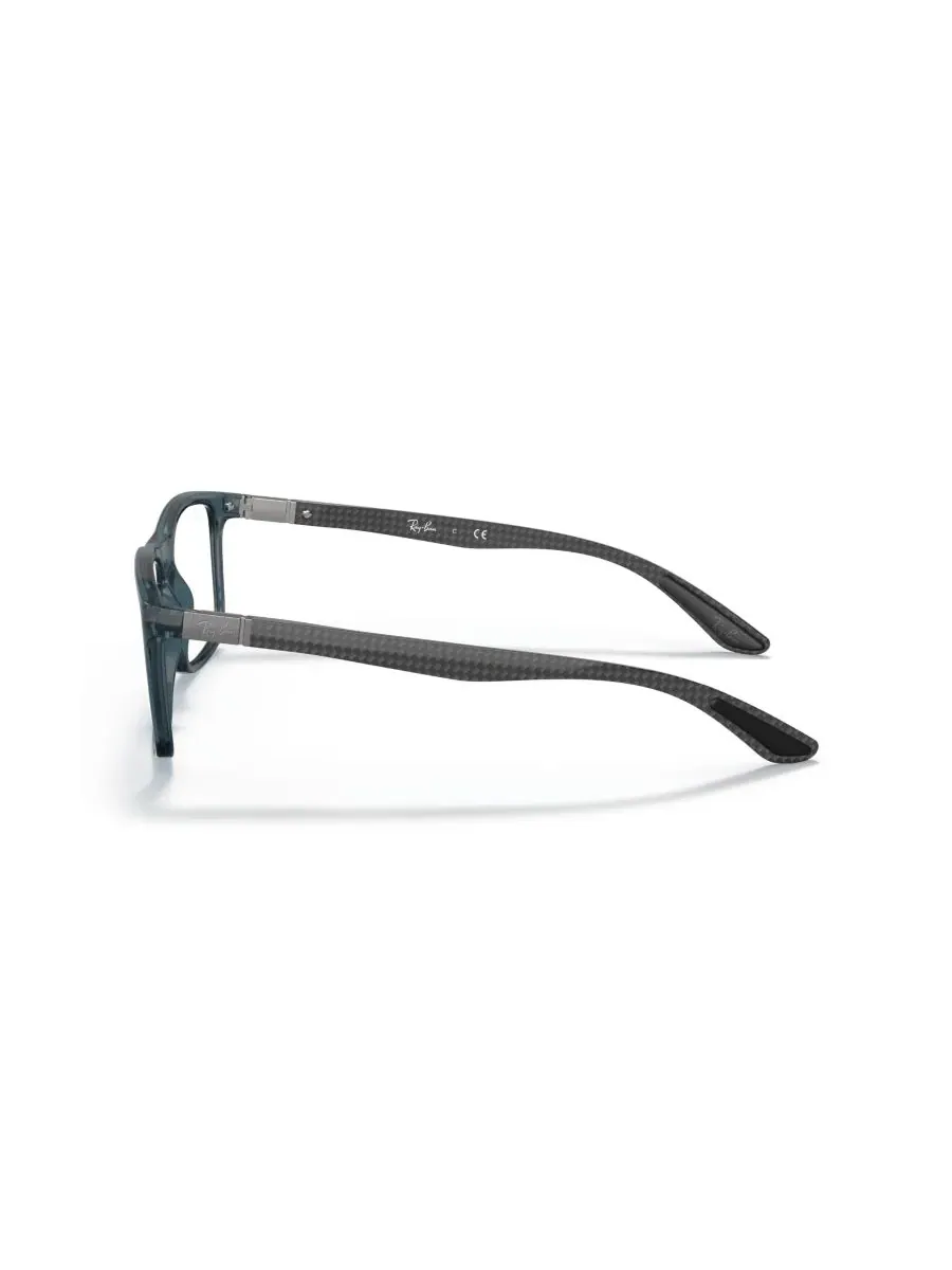 Очки унисекс прямоугольной формы, RB8908 Ray-Ban — изображение 3 из 5, прозрачный светлый синий