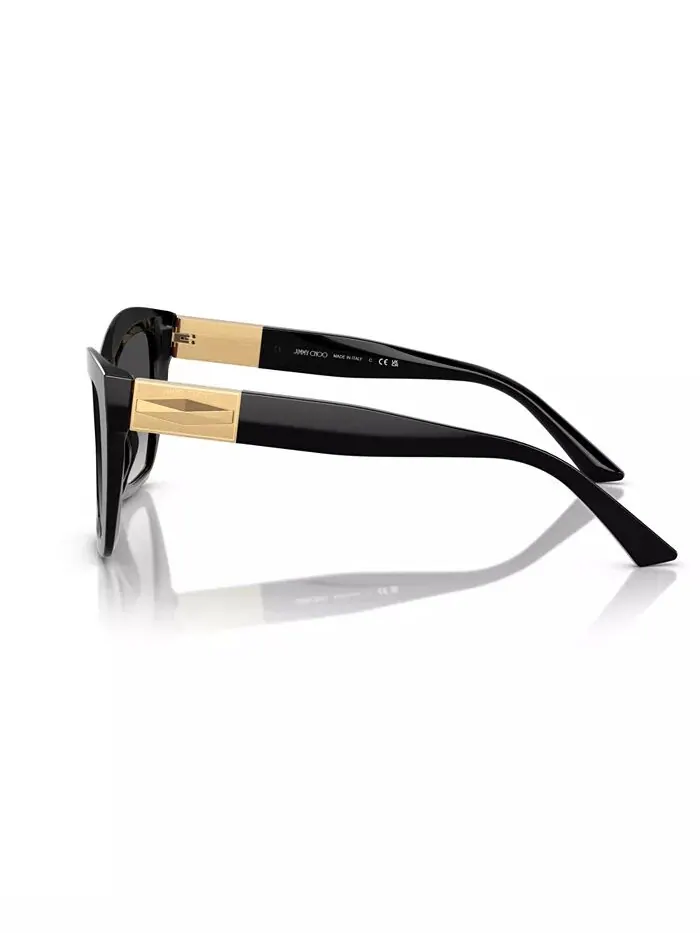 Женские солнцезащитные очки Jimmy Choo — изображение 3 из 6, черный