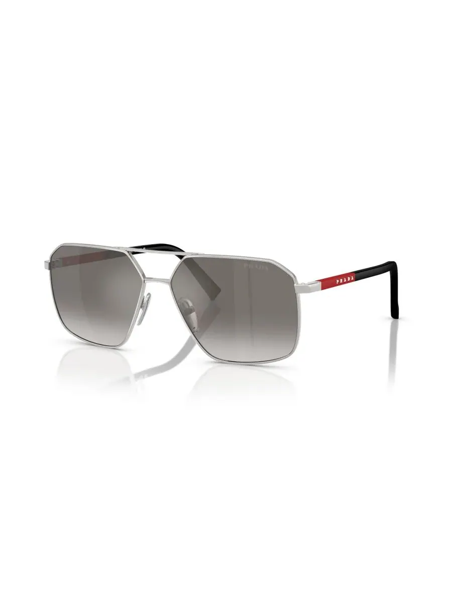 Мужские солнцезащитные очки с геометрическим рисунком, PS A50S PRADA LINEA ROSSA